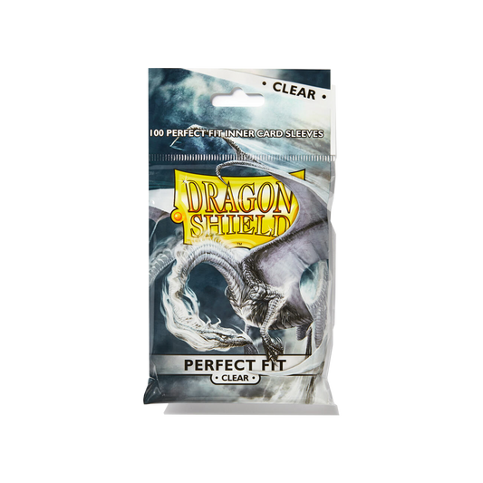 Dragon Shield Perfect Fit Sleeves -Clear 100ct Sleeves