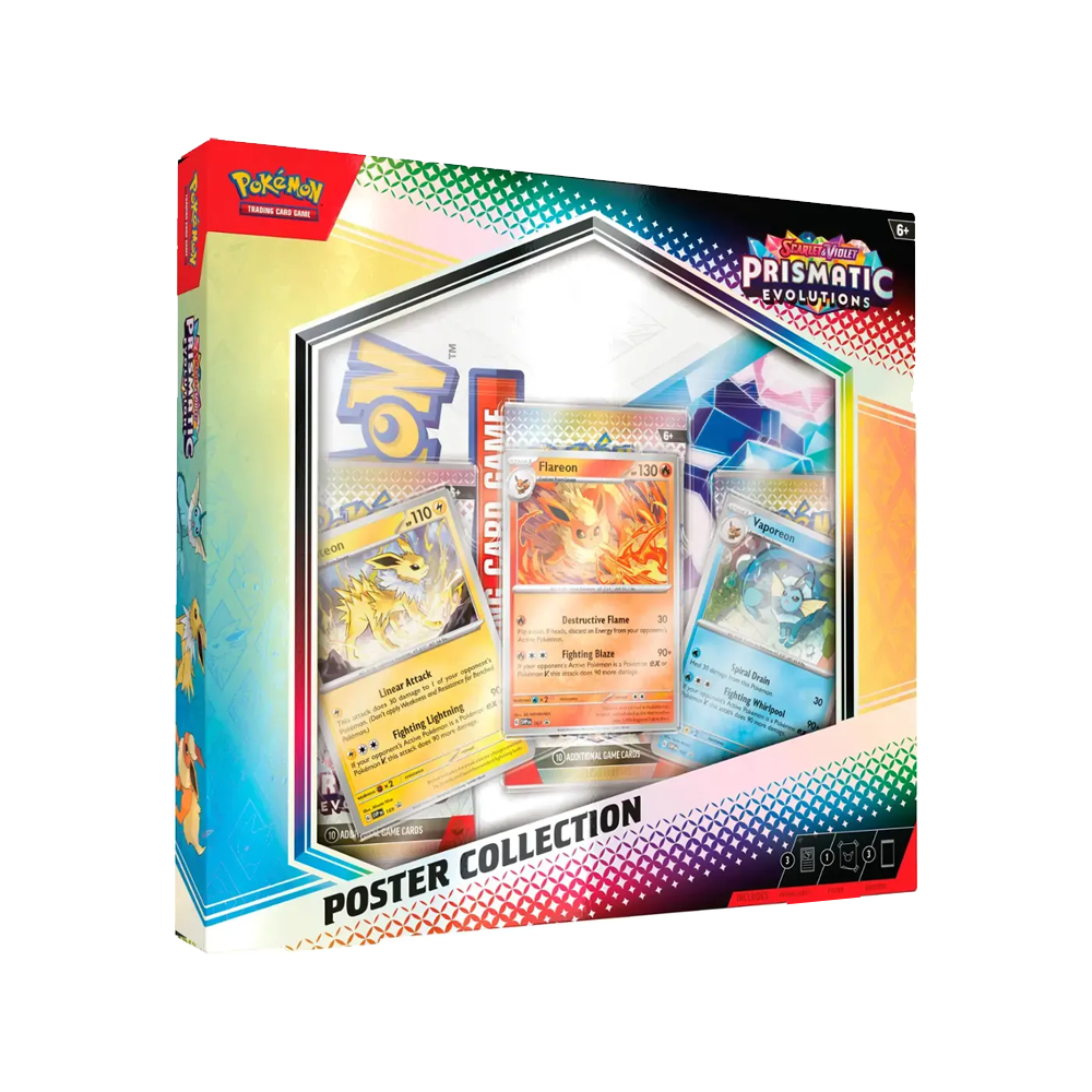 [Pre-Order] Pokémon SV08.5 Prismatic Evolution Poster Collection