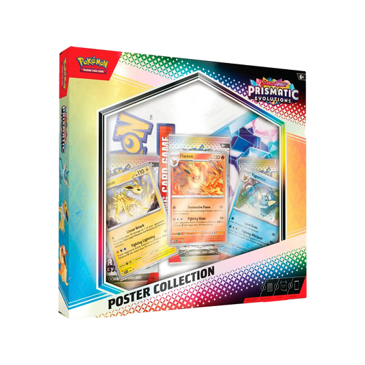 [Pre-Order] Pokémon SV08.5 Prismatic Evolution Poster Collection