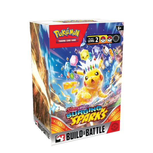 Pokémon SV08 Surging Sparks Build & Battles