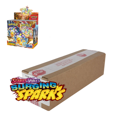 Pokémon SV08 Surging Sparks Booster Box Case