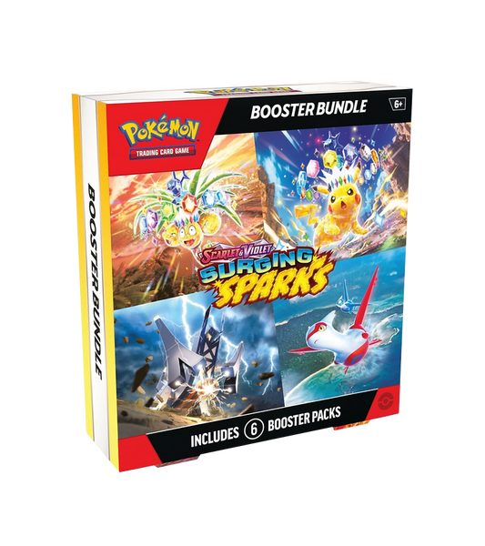 Pokémon SV08 Surging Sparks Booster Bundle